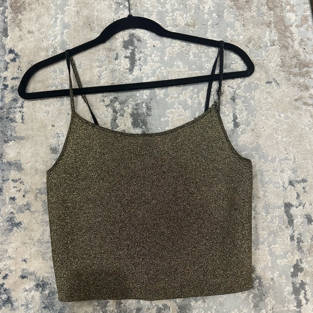ALC Gold Sparkle tank